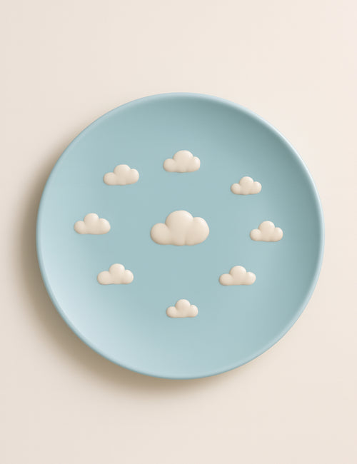 Fancy Morning Cloud Plate