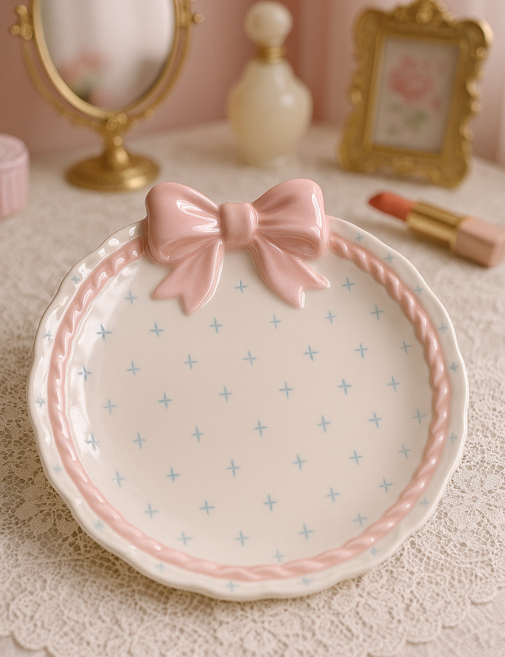 Wonderland Twinkle Ribbon Plate