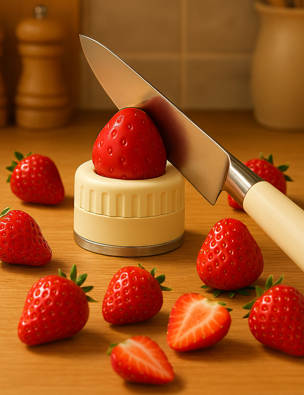 Creative Cake-shaped Knife Sharpener