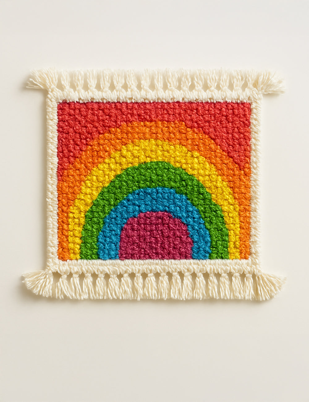 Rainbow Woven Coaster